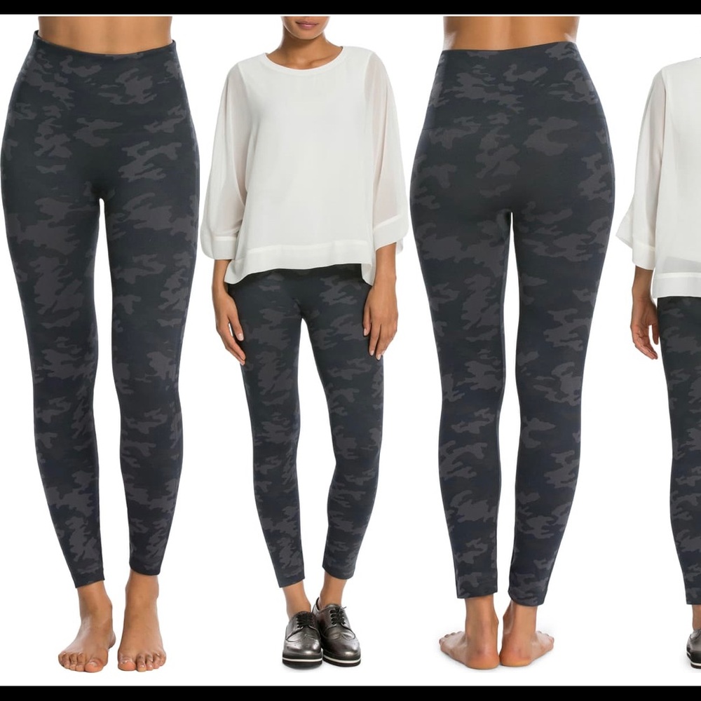 Spanx camo leggings